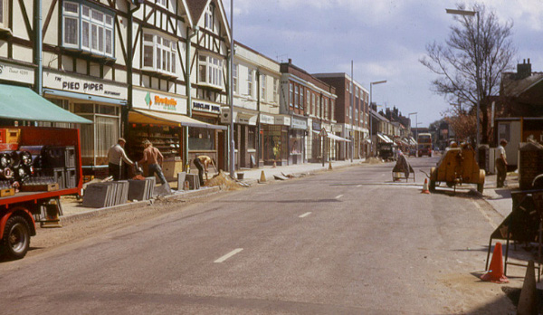 Road improvements 1973